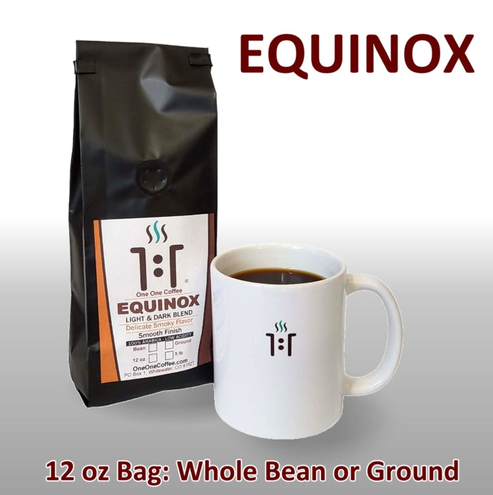 EQUINOX - Light & Dark Blend Roast Gourmet Coffee OneOneCoffee