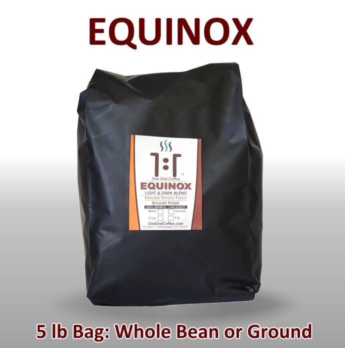 EQUINOX - Light & Dark Blend Roast Gourmet Coffee OneOneCoffee
