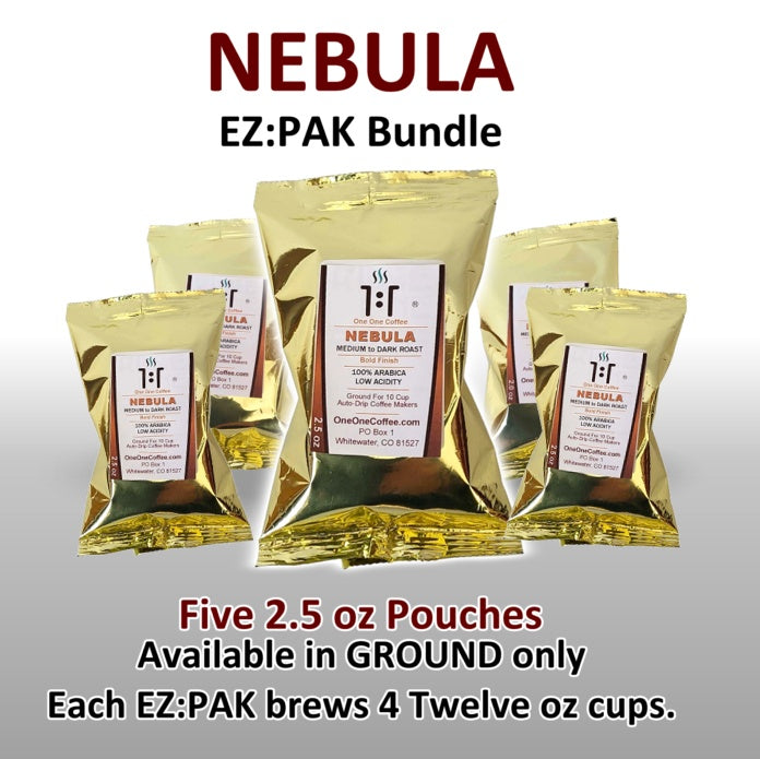 NEBULA - Medium to Dark Roast Gourmet Coffee OneOneCoffee