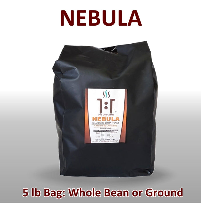Nebula Medium to Dark Roast 5 lb bag