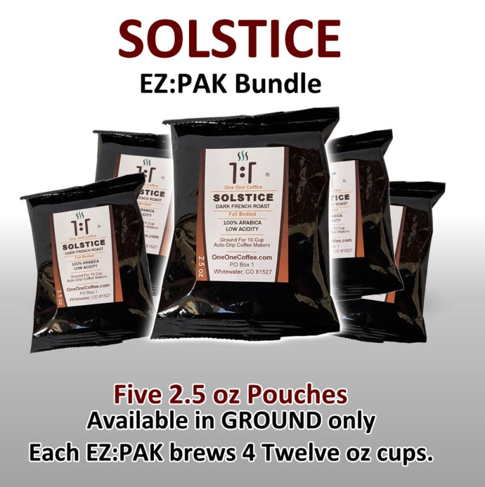 Solstice One One Coffee 2.5 Oz EZ-PAK