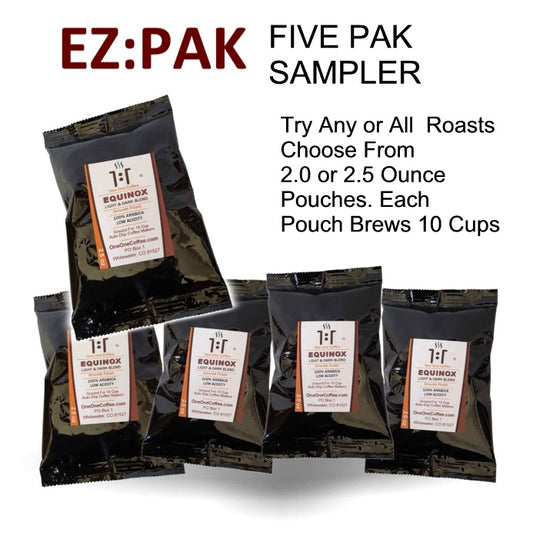 EZPAK Sampler Roasts from One One Coffee