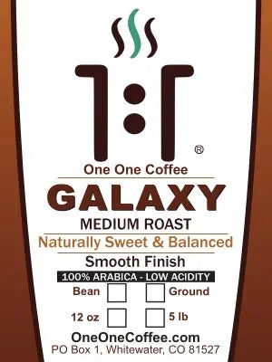 One One Coffee Galaxy Medium Roast Gourmet Coffee