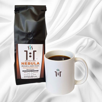 One One Coffee Nebula Medium to dark roast gourmet coffee