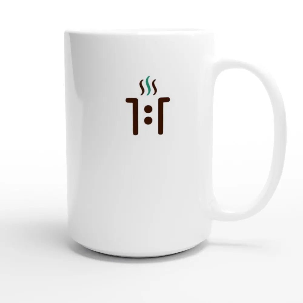 15 oz Ceramic Mug - Small Logo - One One Coffee