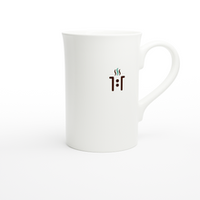 Load image into Gallery viewer, 10 oz Porcelain Slim Mug - Small Logo
