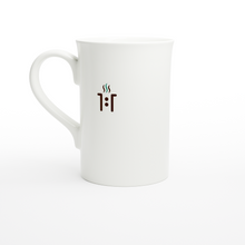 Load image into Gallery viewer, 10 oz Porcelain Slim Mug - Small Logo
