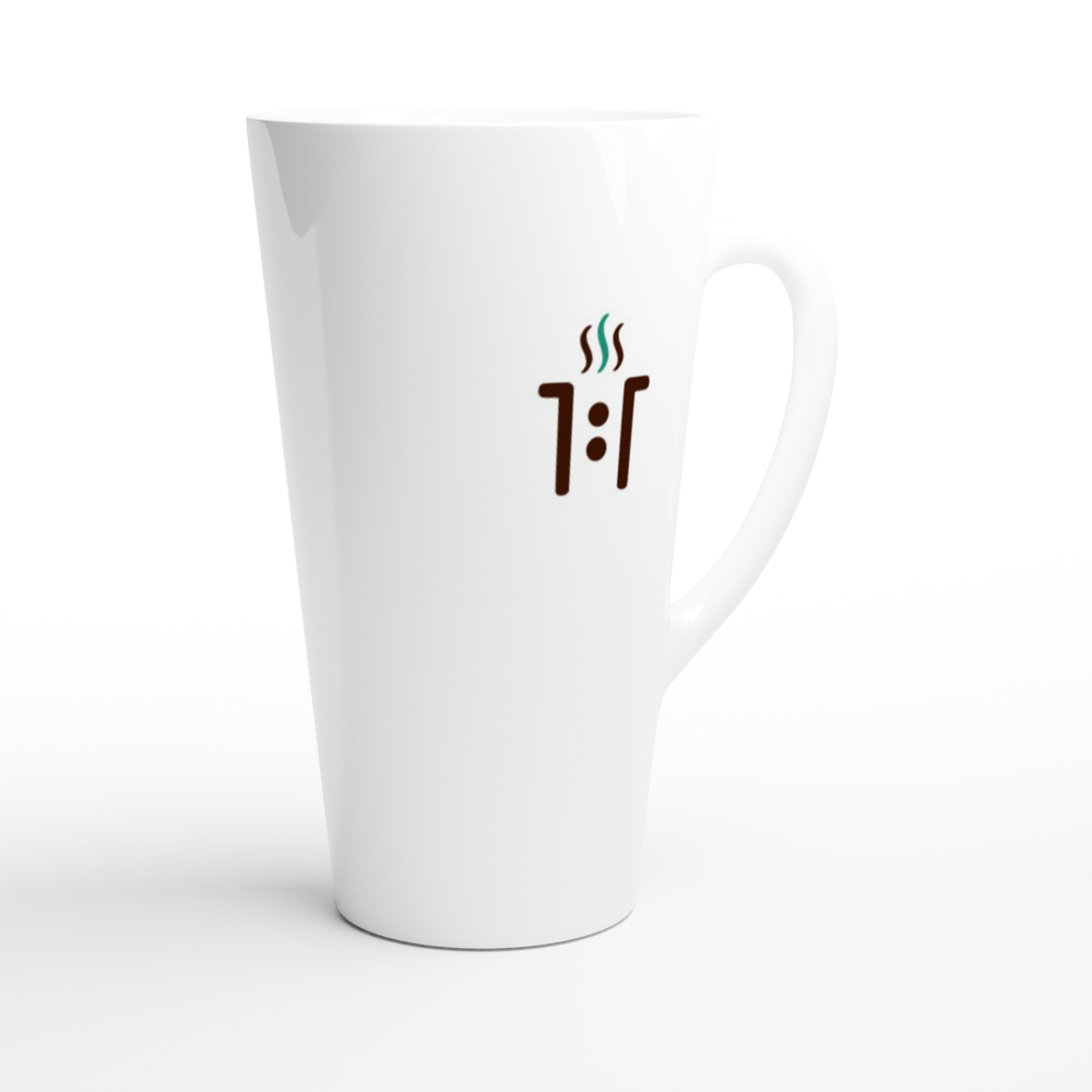 17 oz Latte Ceramic Mug - Small Logo Gelato