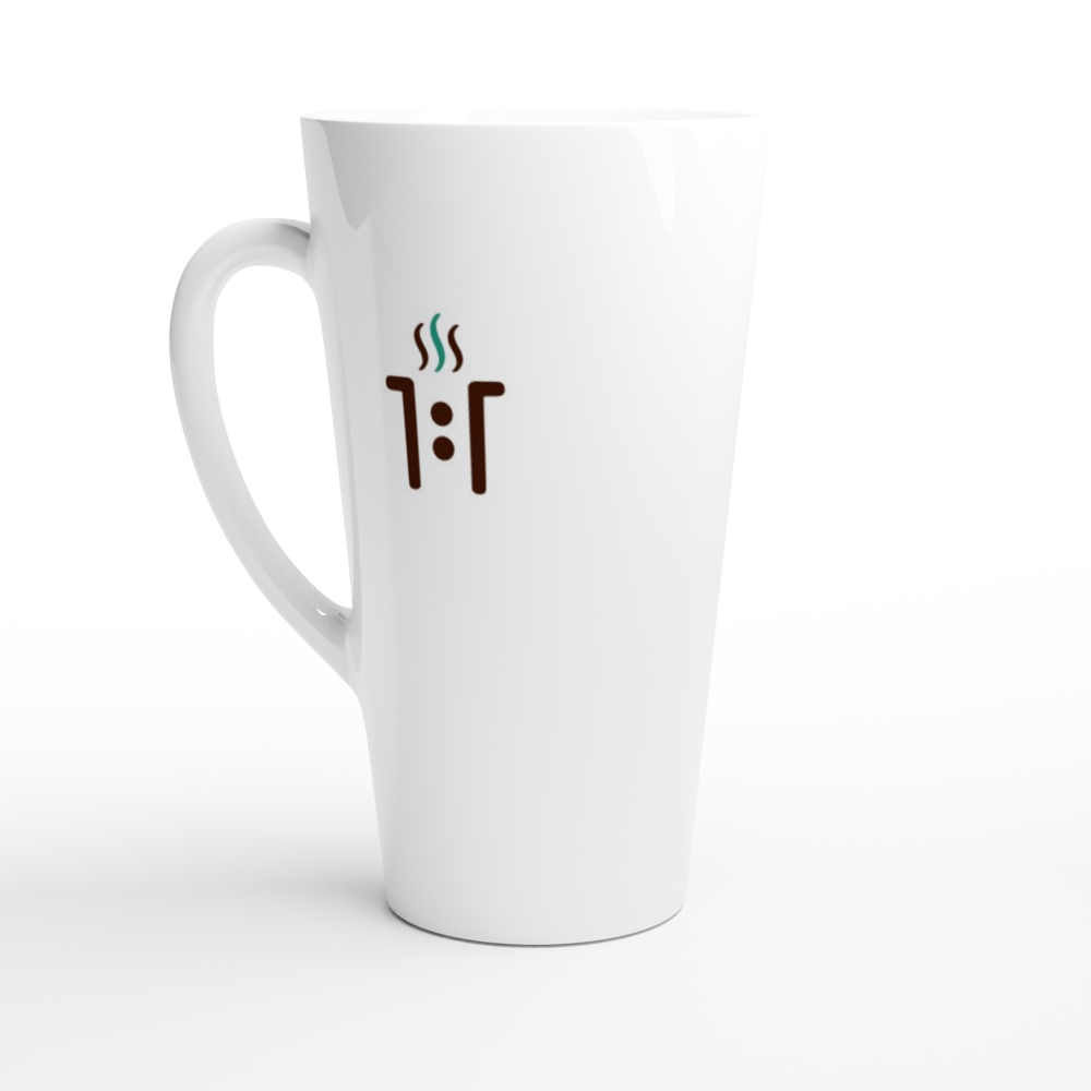 17 oz Latte Ceramic Mug - Small Logo Gelato